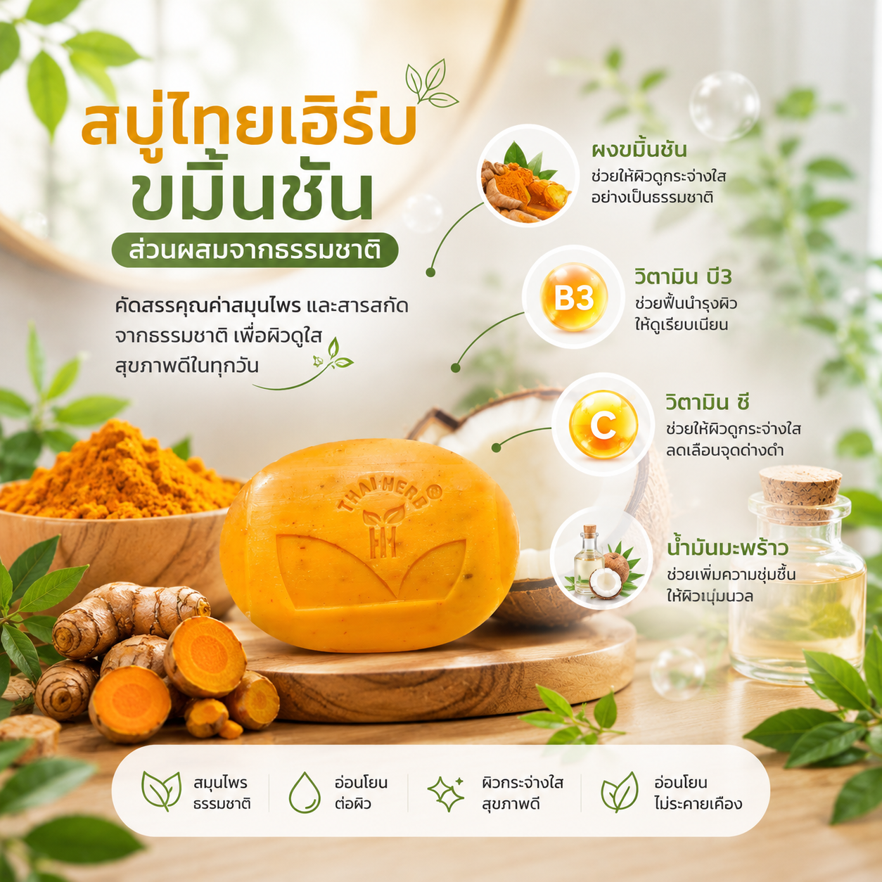 ChatGPT Image Aug 8, 2026, 11_02_01 PM สบู่ไทยเฮิร์บ ขมิ้นชัน - Image 1